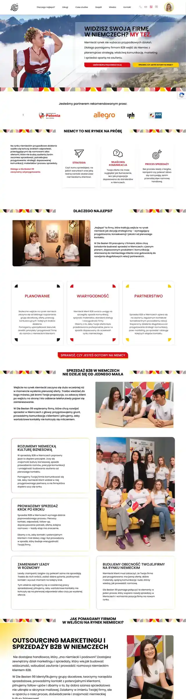 Die Besten 99 website, full-page screenshot