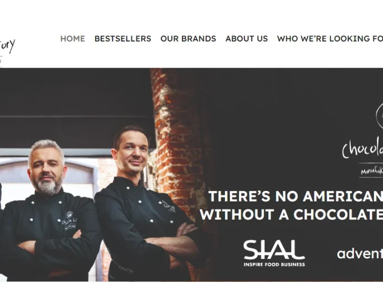 Chocolate Story website