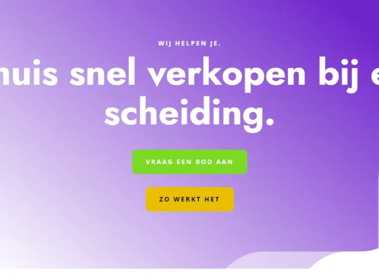 Huis verkopen bij een scheiding website
