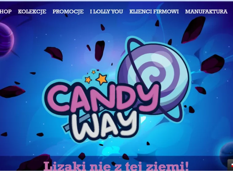 Candy way – Store website