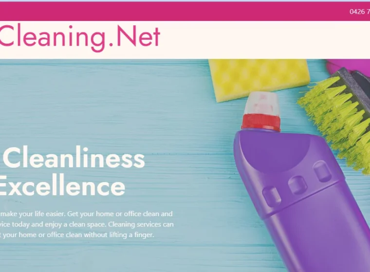 Honey Cleaning website